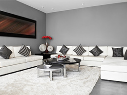 Black and white decor