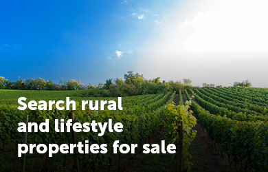Search rural and lifestyle properties for sale