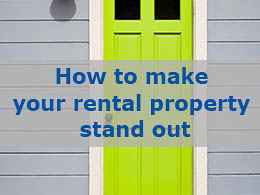 How to make your rental property stand out