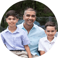 Kenny Bhosale and sons