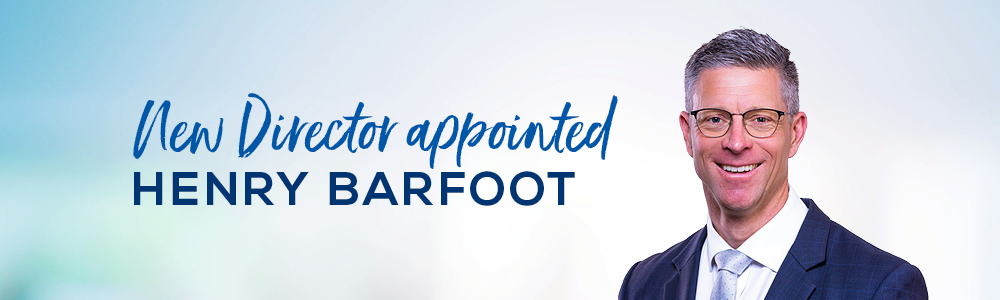Henry Barfoot appointed a Director of Barfoot & Thompson