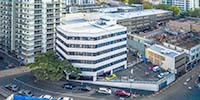 Central city office tower on rare corner site